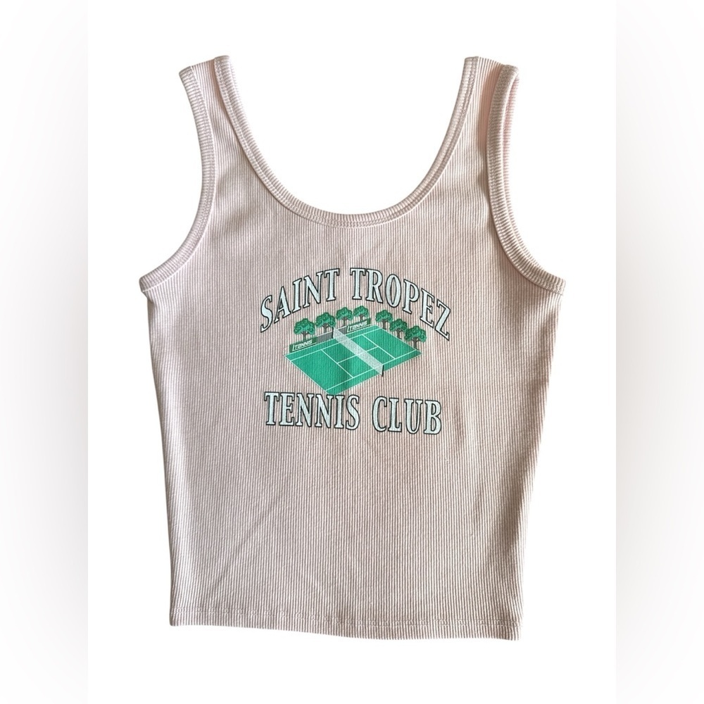 Saint Tropez pink tank top